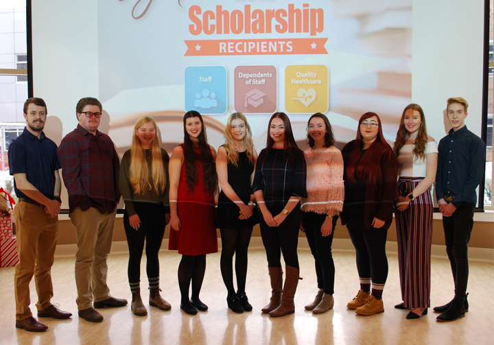 2018 Dependants of Staff Scholarship Recipients